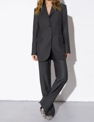 2 Piece Double Buttons Peak Lapel Women Suit