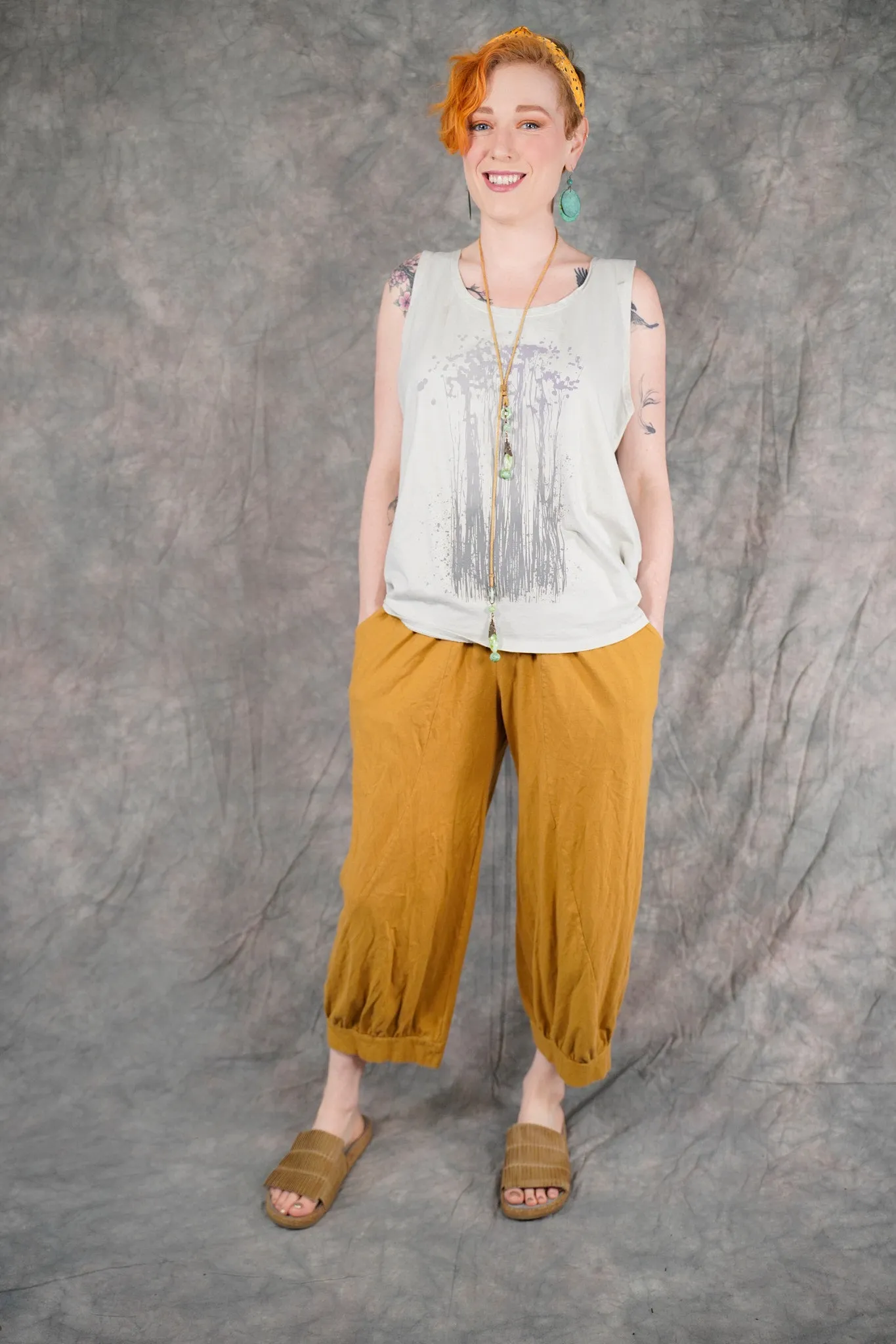 3326 Cropped Bloomers Antique Bronze