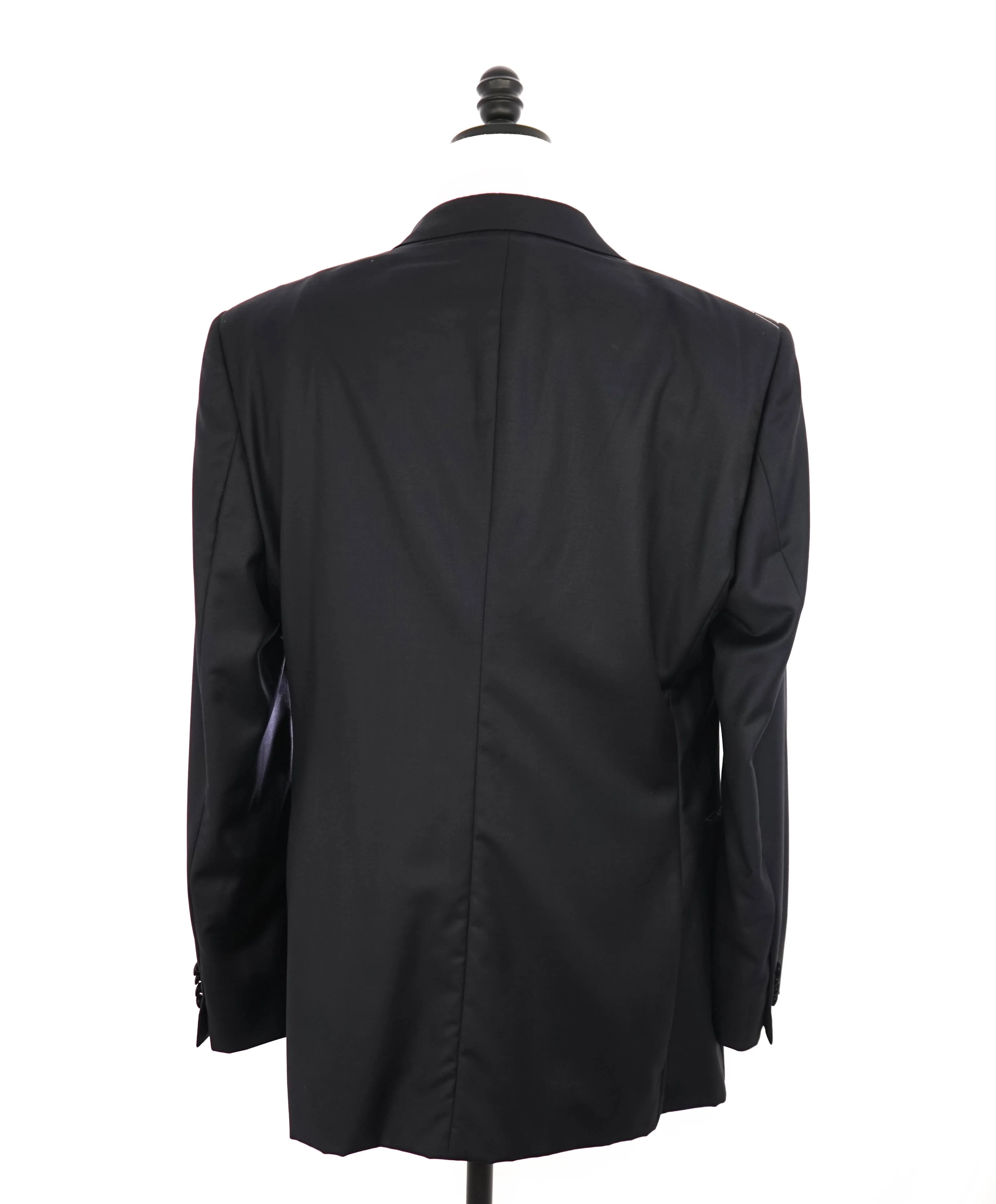 $4,595 GIORGIO ARMANI - "WALL STREET" Navy Cashmere Tuxedo - 46L