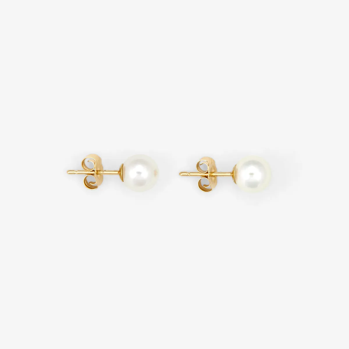 6mm Akoya Pearl Studs | E8006P