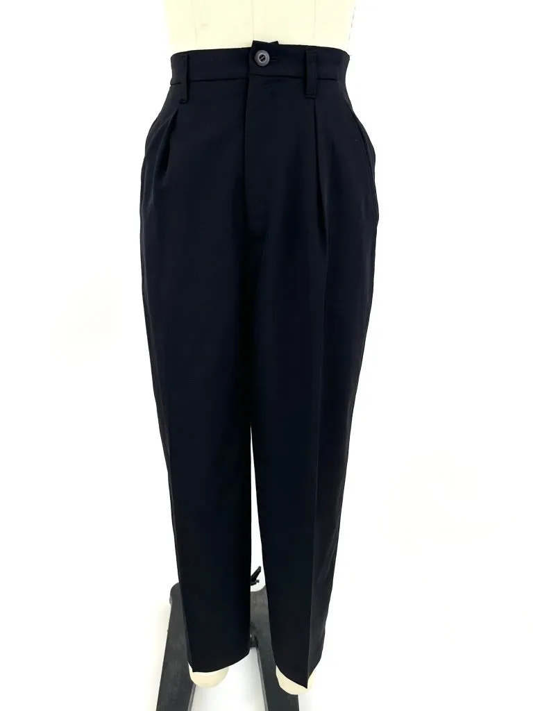 80s Issey Miyake Wool Gabardine Trousers