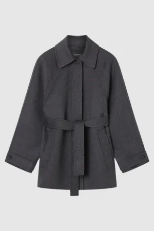 A Emery Wilder Jacket in Charcoal Melange