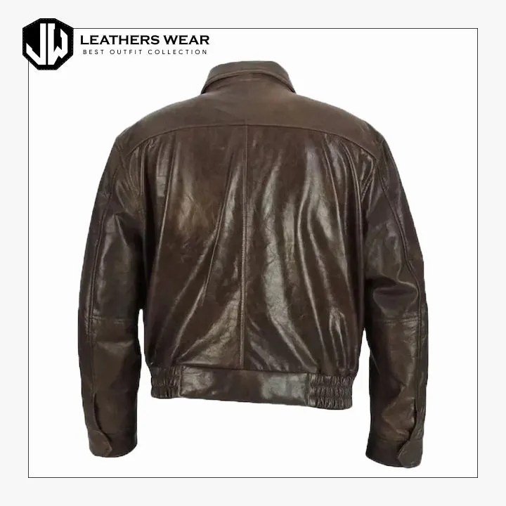 A2 Flight Aviator Military Bomber Jacket