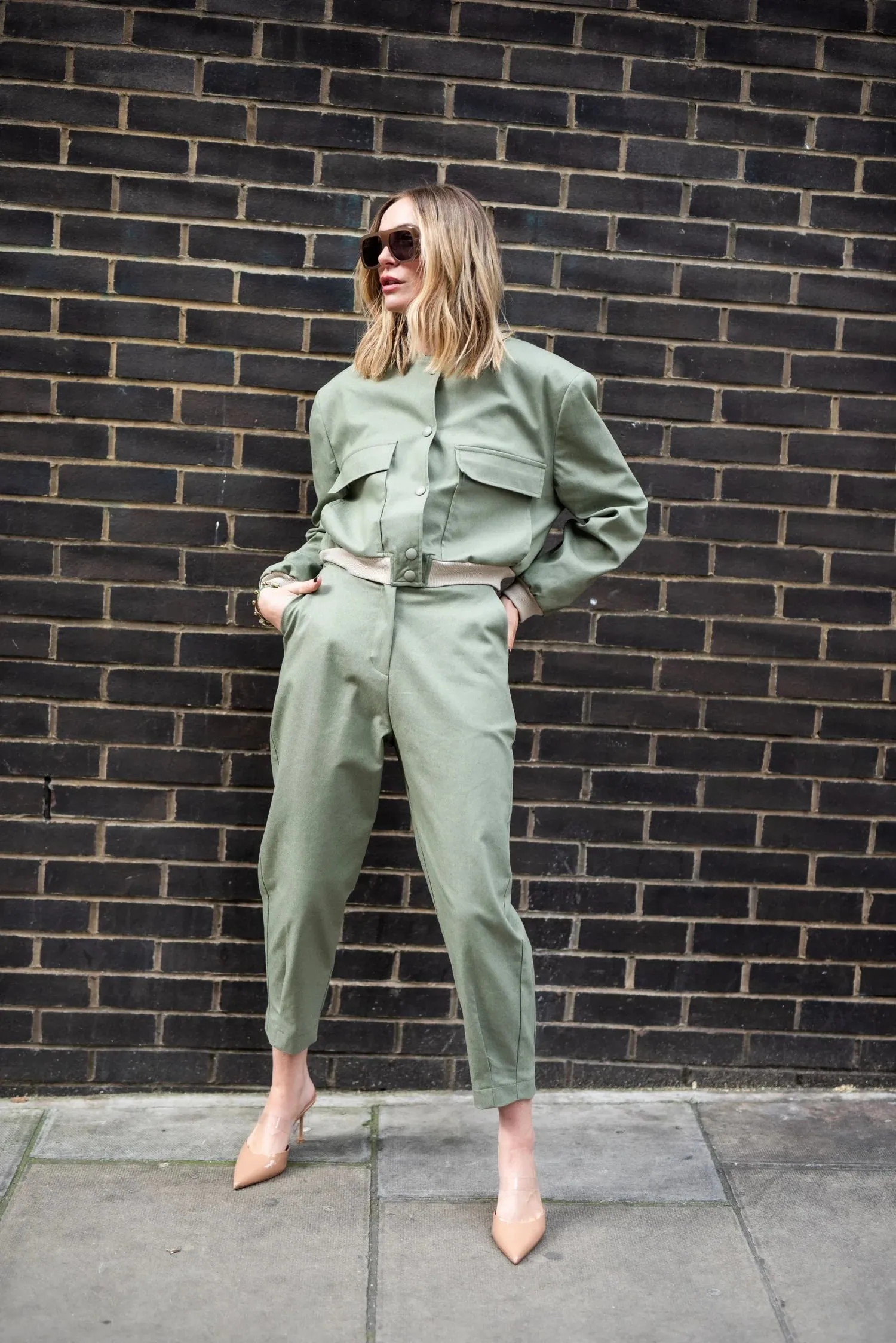 Alicia Bomber - Khaki