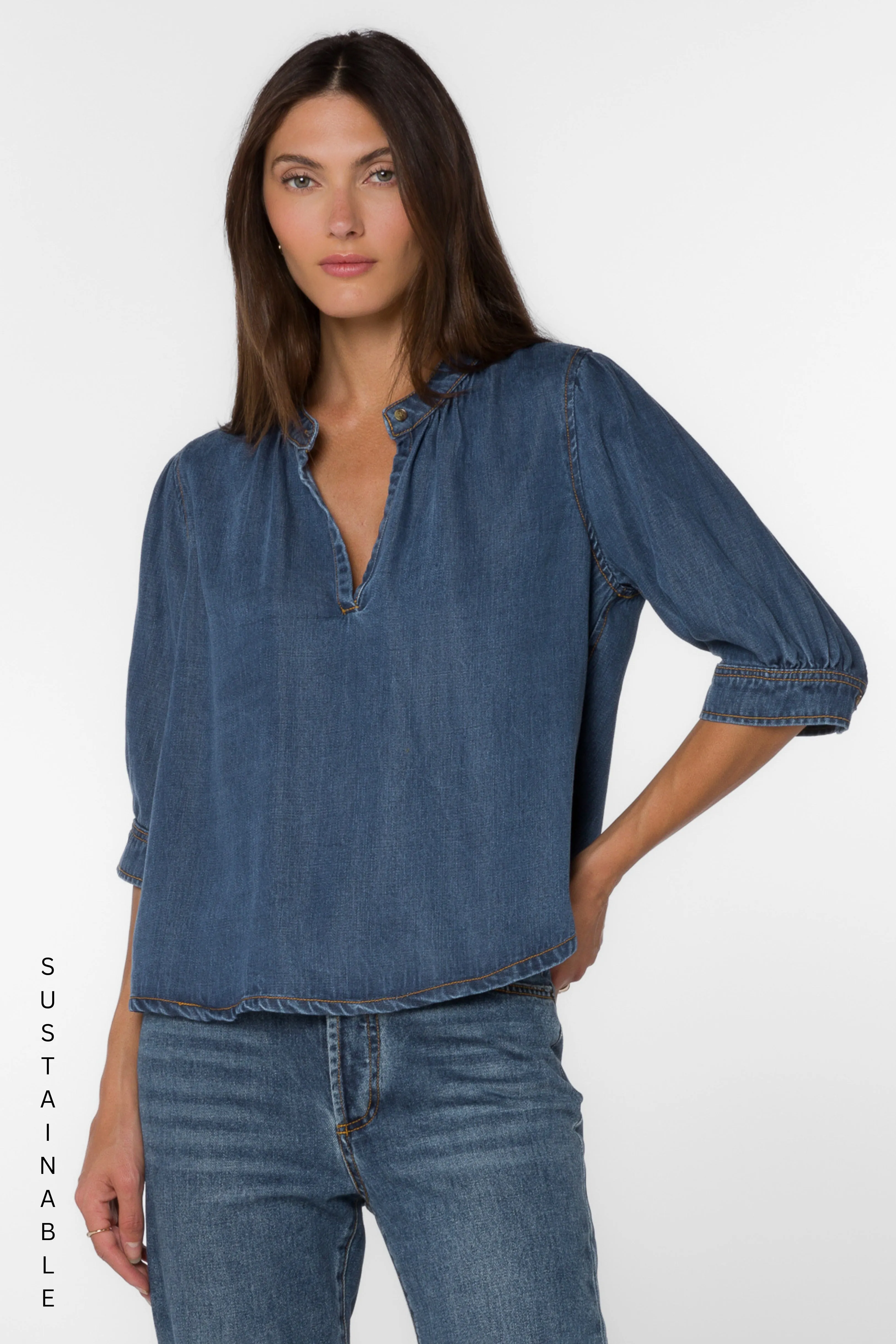 Almafi Vintage Havana Top