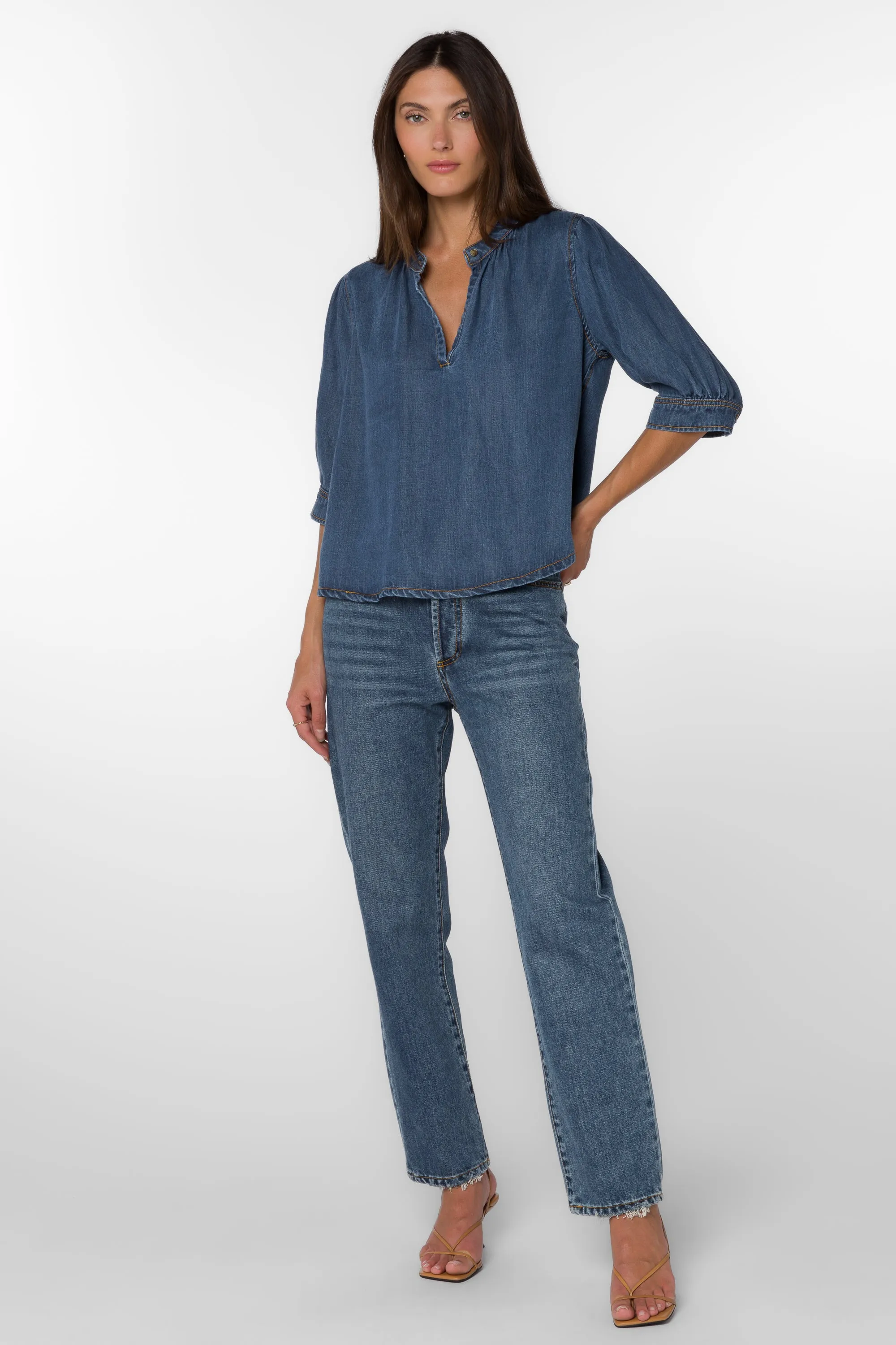 Almafi Vintage Havana Top