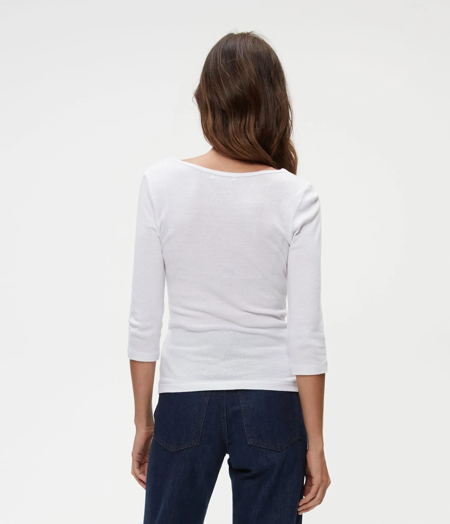 Angelina Shine V-Neck Tee