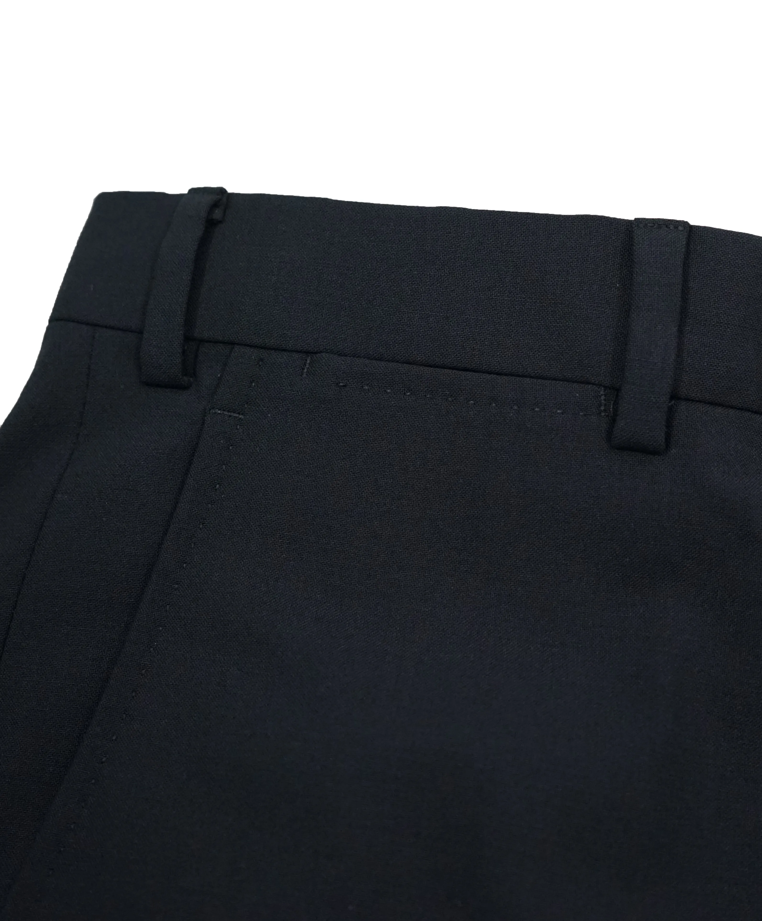 ARMANI COLLEZIONI - “M Line” Navy Solid Suit With Pick Stitching - 42R