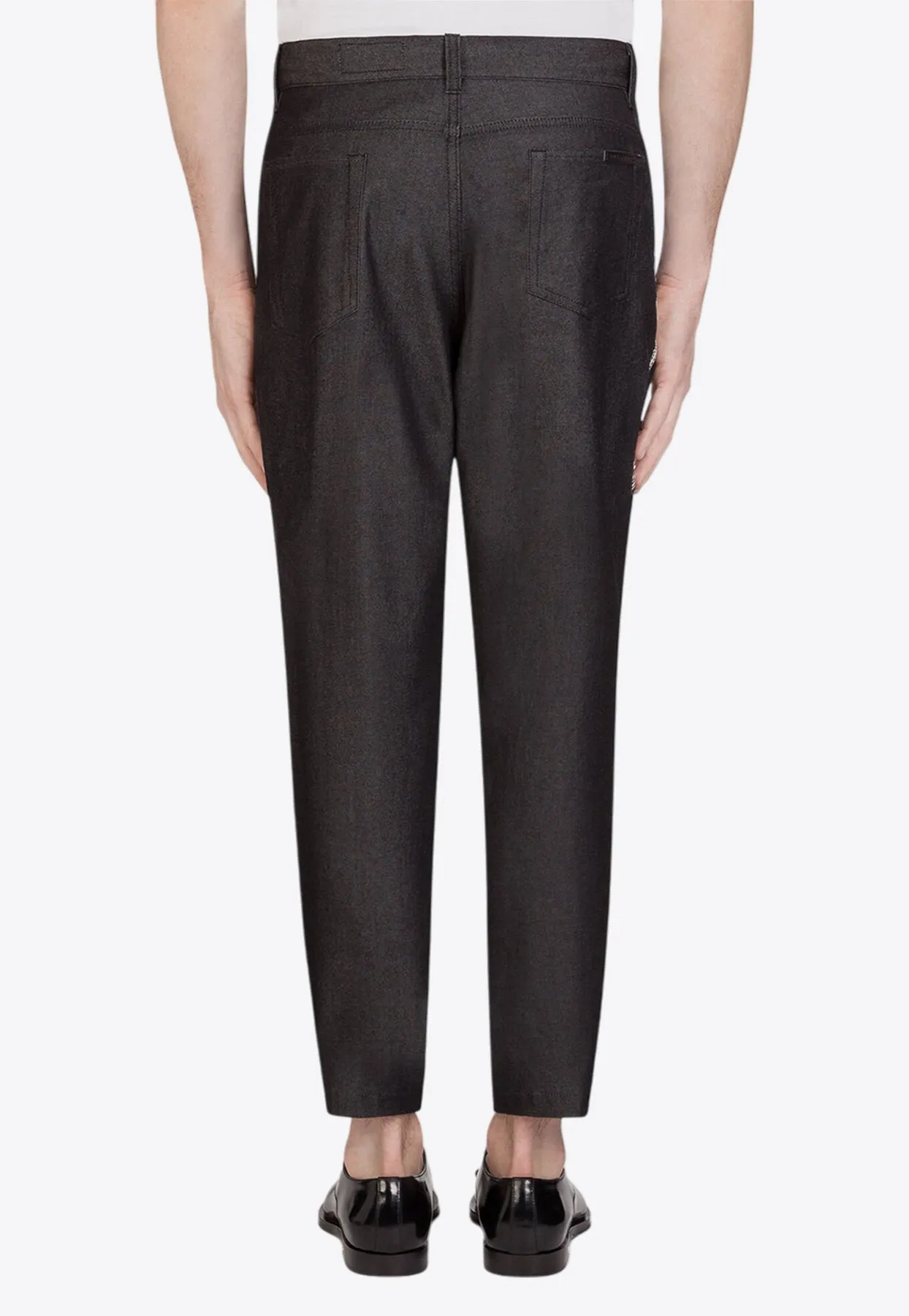 Bandana Print Tailored Pants