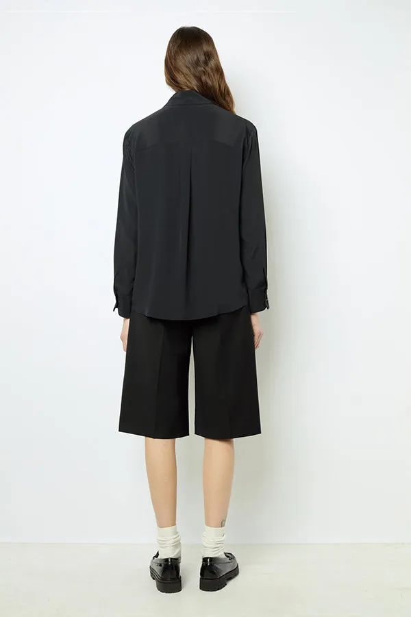 BEATA BLACK SOFT SHIRT