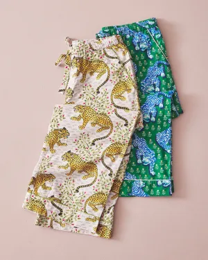 Big Cats - 2-Pack Cropped PJ Pants - Multi
