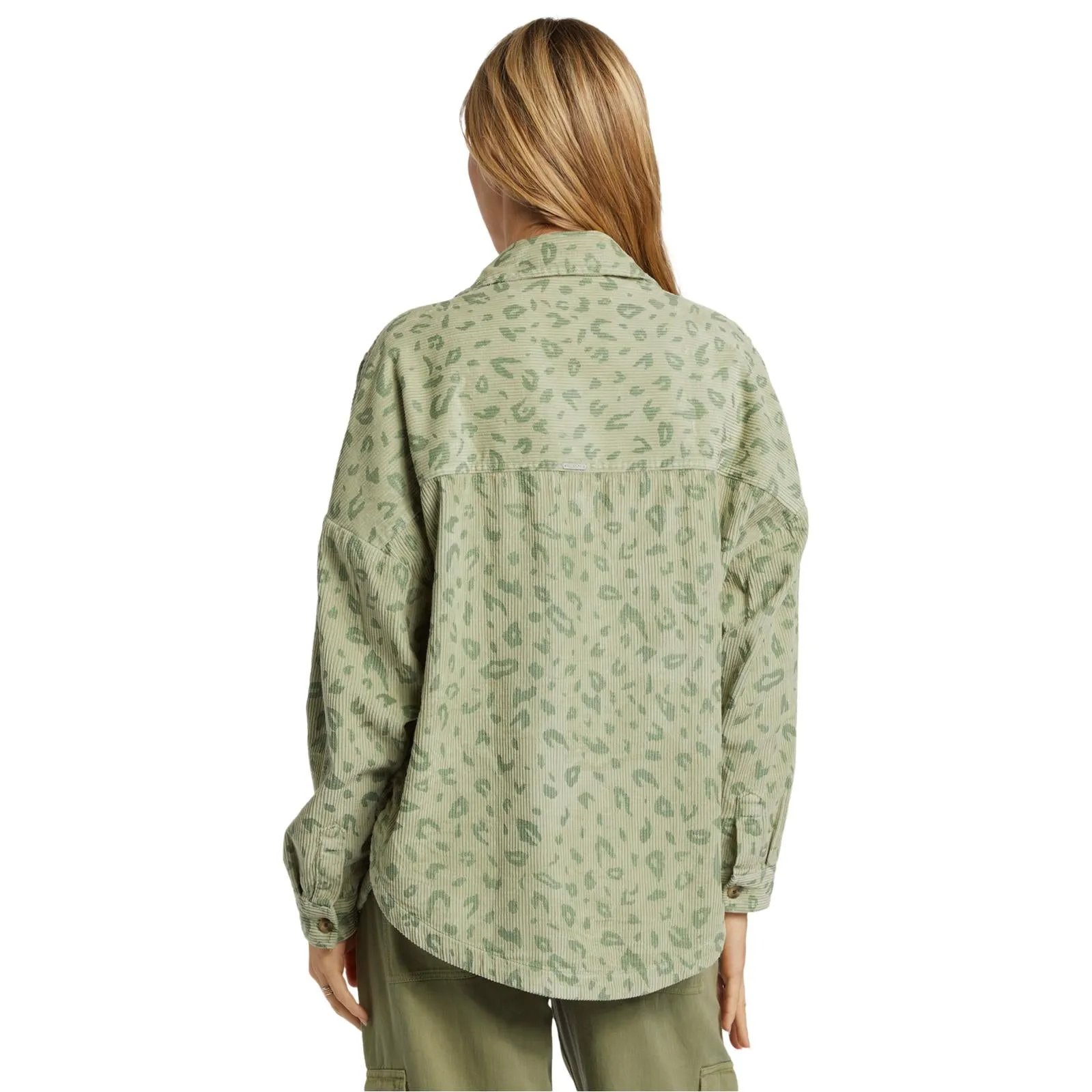Billabong Womens Stoked On You Long Sleeve Corduroy Shirt