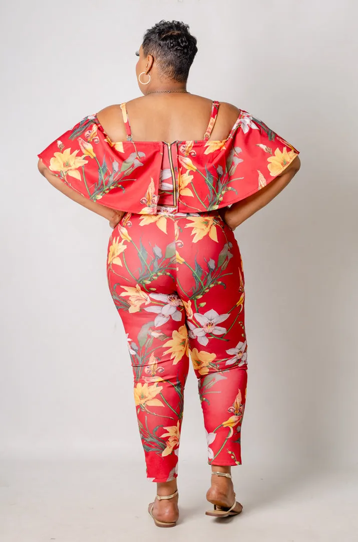 Bliss Floral Pant Set