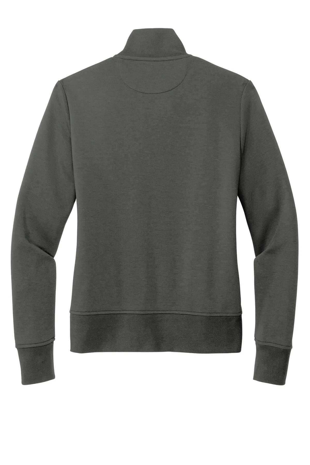 Brooks Brothers Women's Double-Knit Full-Zip BB18211 Windsor Grey