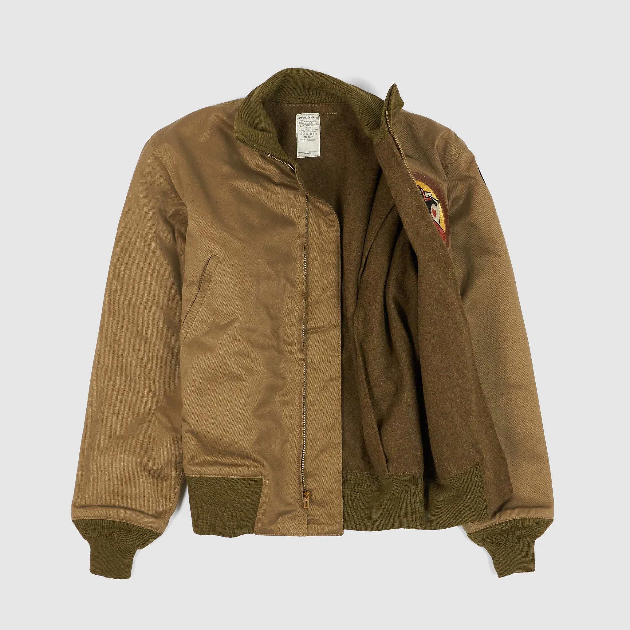 Buzz Rickson's Hand Painted Tanker Jacket Devils Frolic
