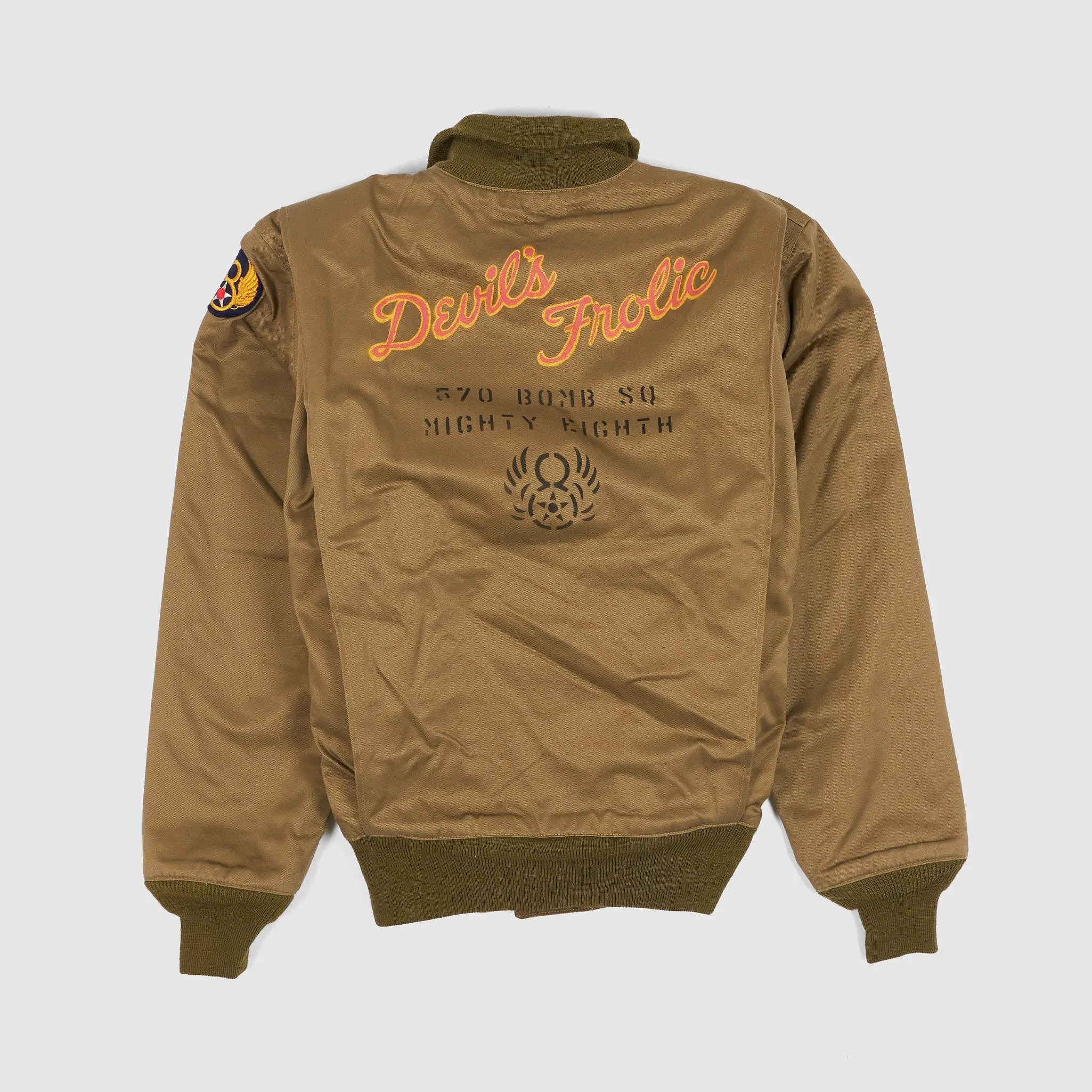 Buzz Rickson's Hand Painted Tanker Jacket Devils Frolic