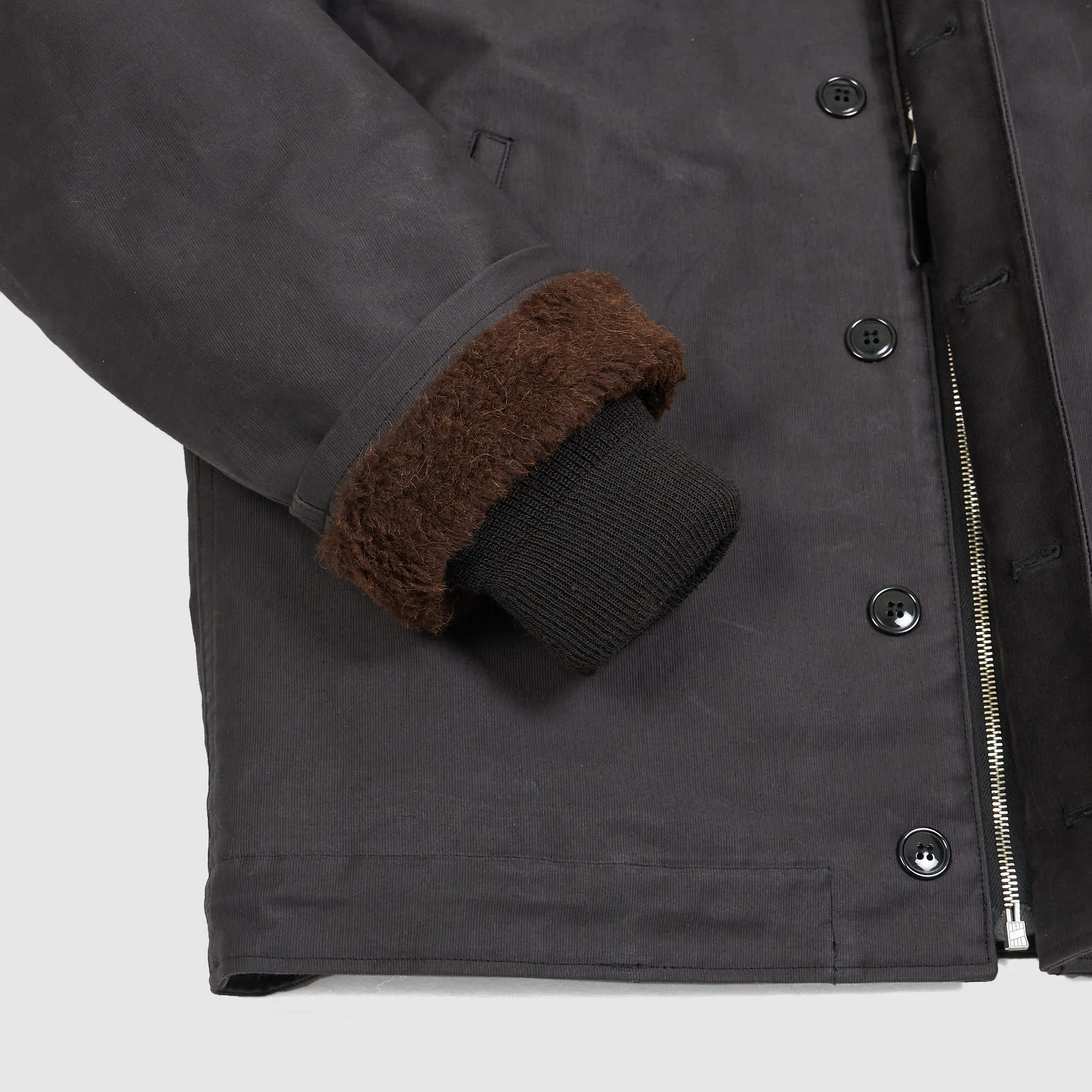 Buzz Rickson's N-1 William Gibson Navy Deck-Jacket