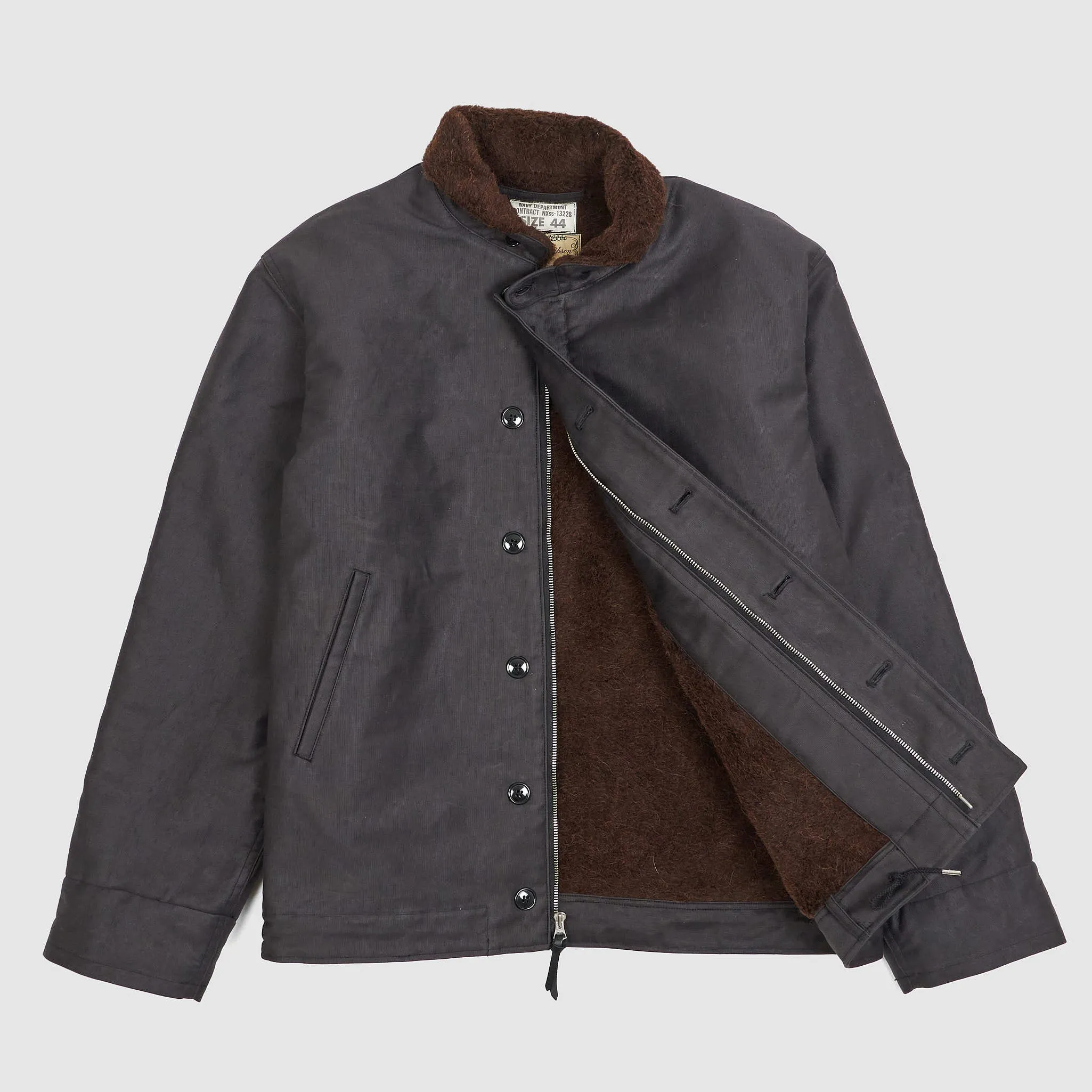 Buzz Rickson's N-1 William Gibson Navy Deck-Jacket