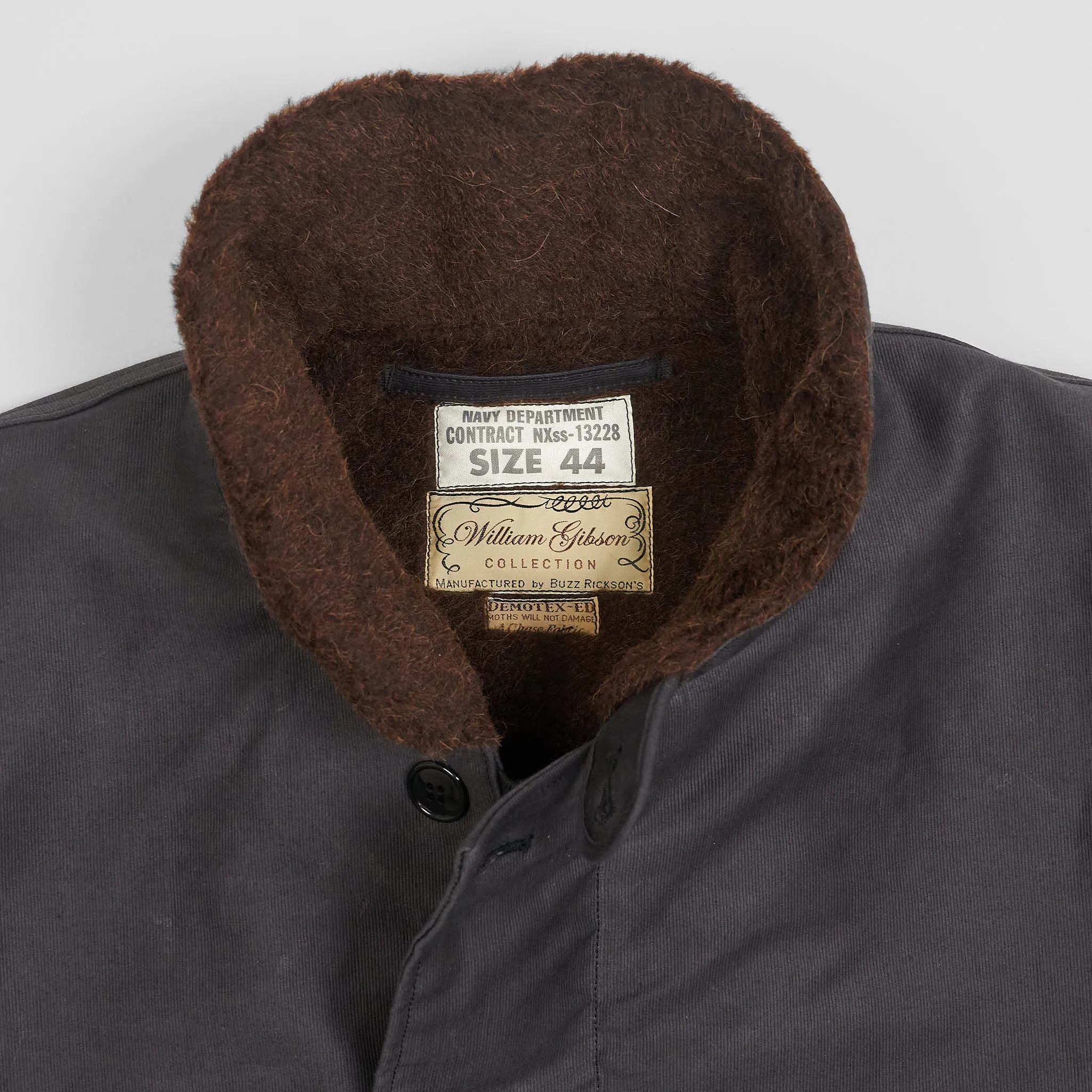 Buzz Rickson's N-1 William Gibson Navy Deck-Jacket