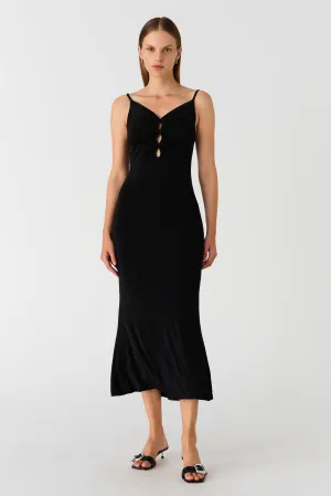 CAMBRIA JERSEY MIDI DRESS
