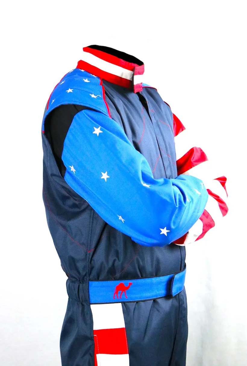 Captain U.S.A 2020 Single Layer SFI 3.2A/1 Rated Fire suit