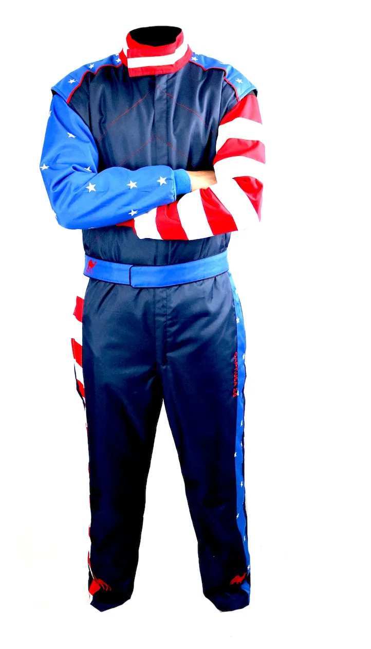 Captain U.S.A 2020 Single Layer SFI 3.2A/1 Rated Fire suit