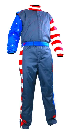 Captain U.S.A 2020 Single Layer SFI 3.2A/1 Rated Fire suit