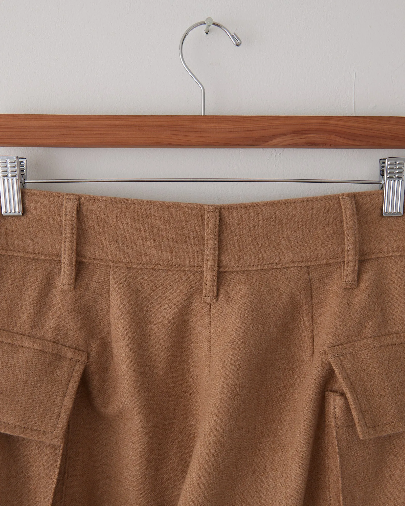 Cargo Pants, Wool / Nylon Beige