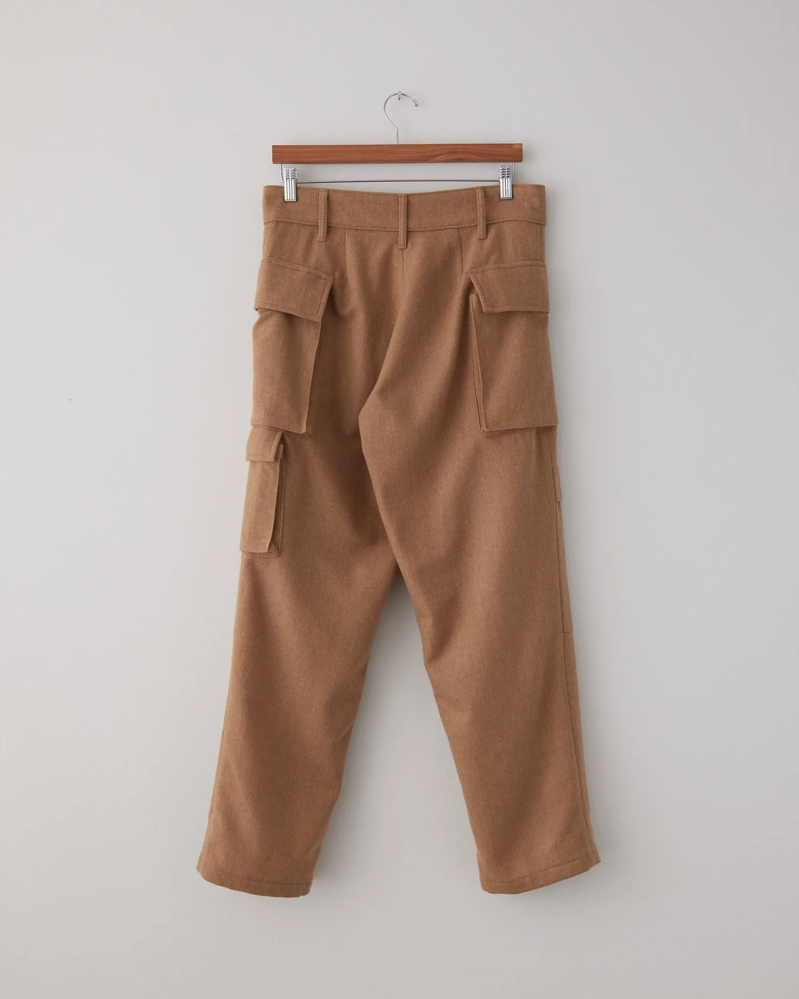 Cargo Pants, Wool / Nylon Beige