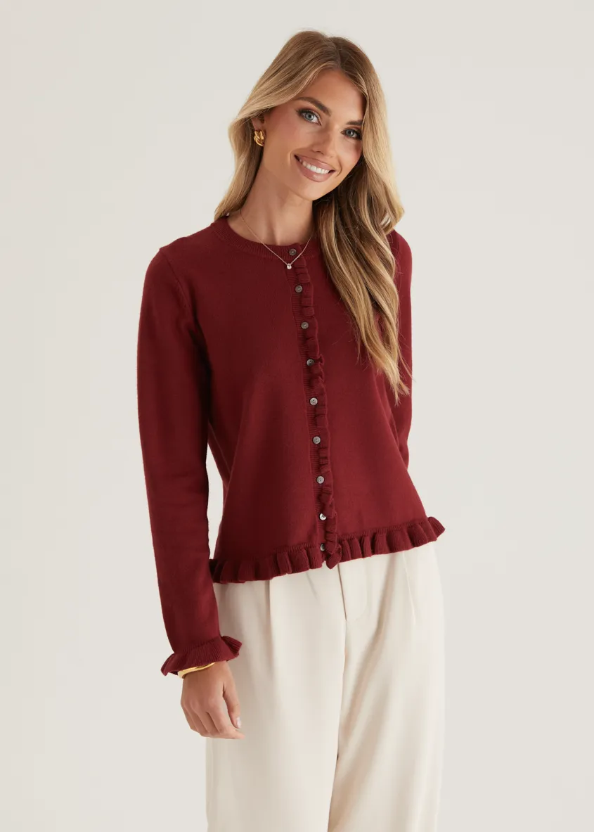 Centennial Sweater - Wine