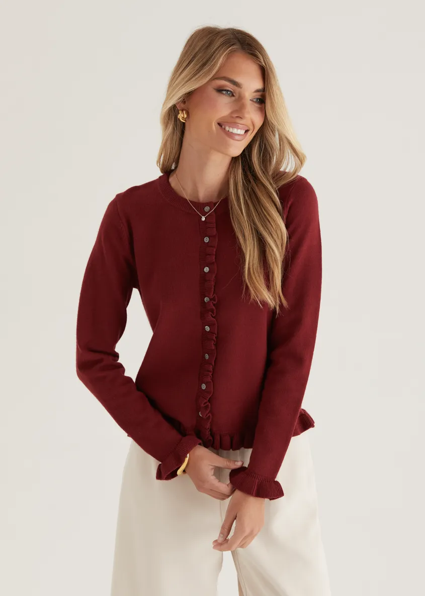 Centennial Sweater - Wine