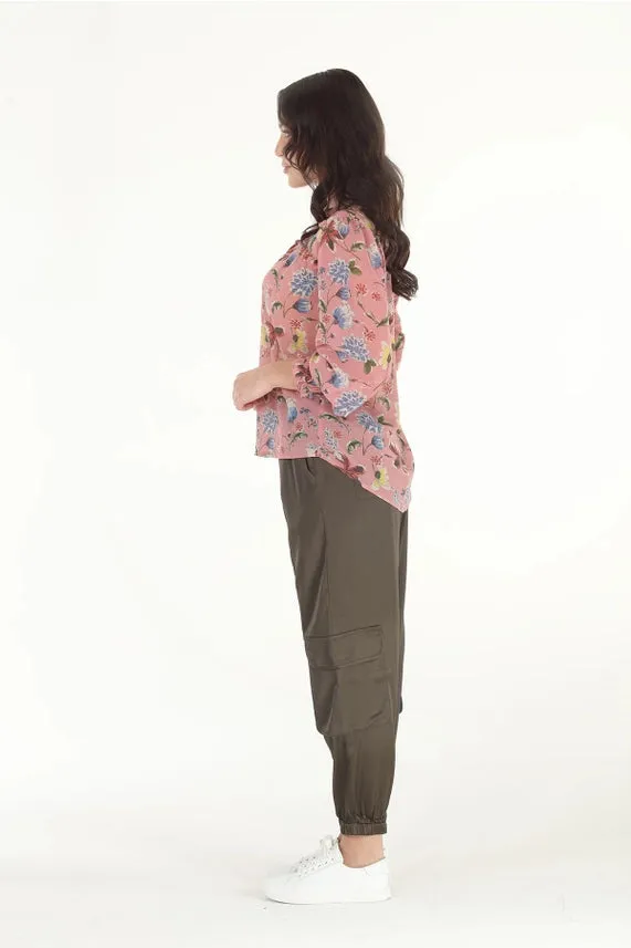 Charmeuse Satin Cargo Pant by Paparazzi