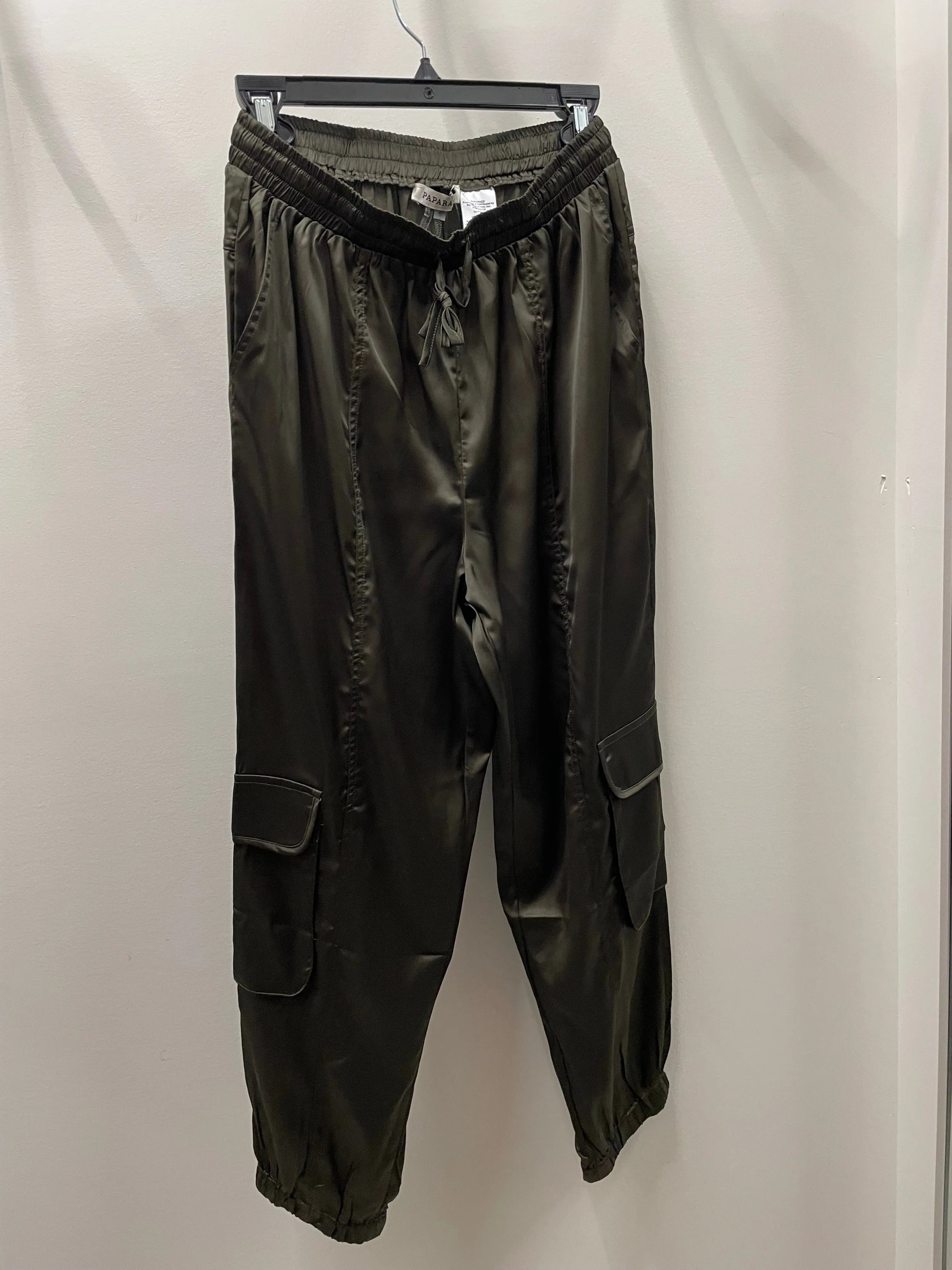 Charmeuse Satin Cargo Pant by Paparazzi
