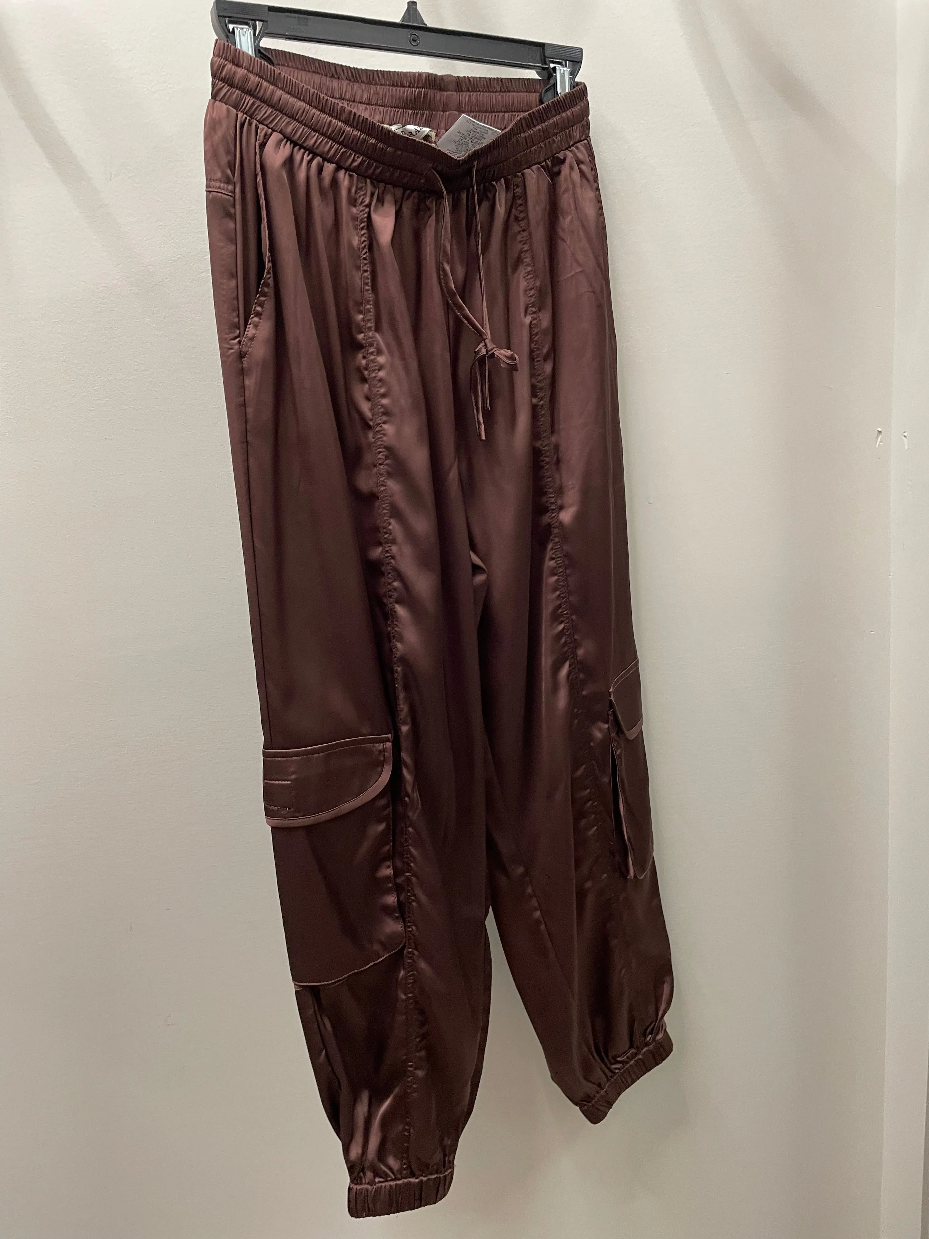 Charmeuse Satin Cargo Pant by Paparazzi