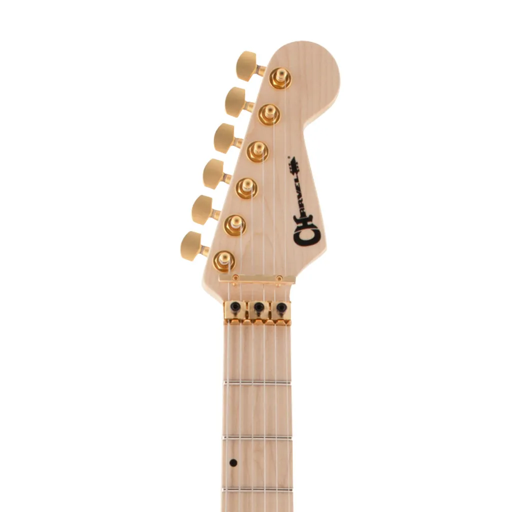 Charvel Pro Mod DK24 HH Electric Guitar w/Floyd Rose, Maple FB, Dark Amber