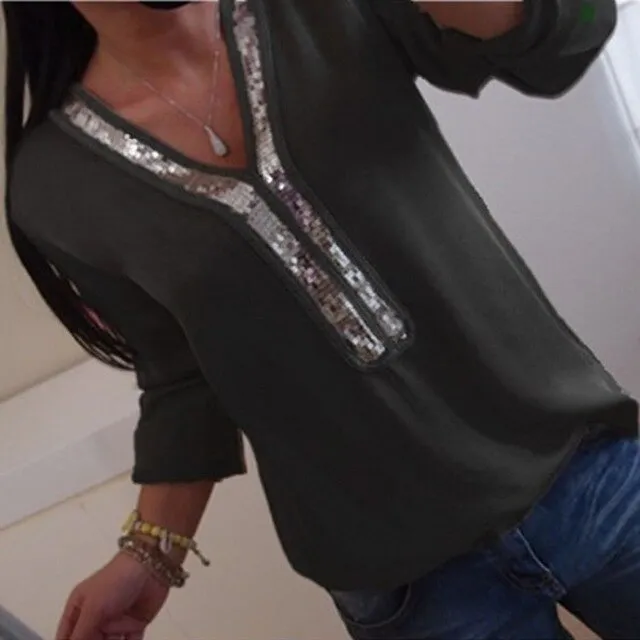 Chiffon Spring Summer Office Lady Blouses