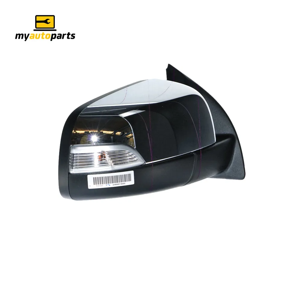 Chrome Door Mirror Electric Adjust Drivers Side Genuine Suits Ford Ranger PX 2015 Onwards