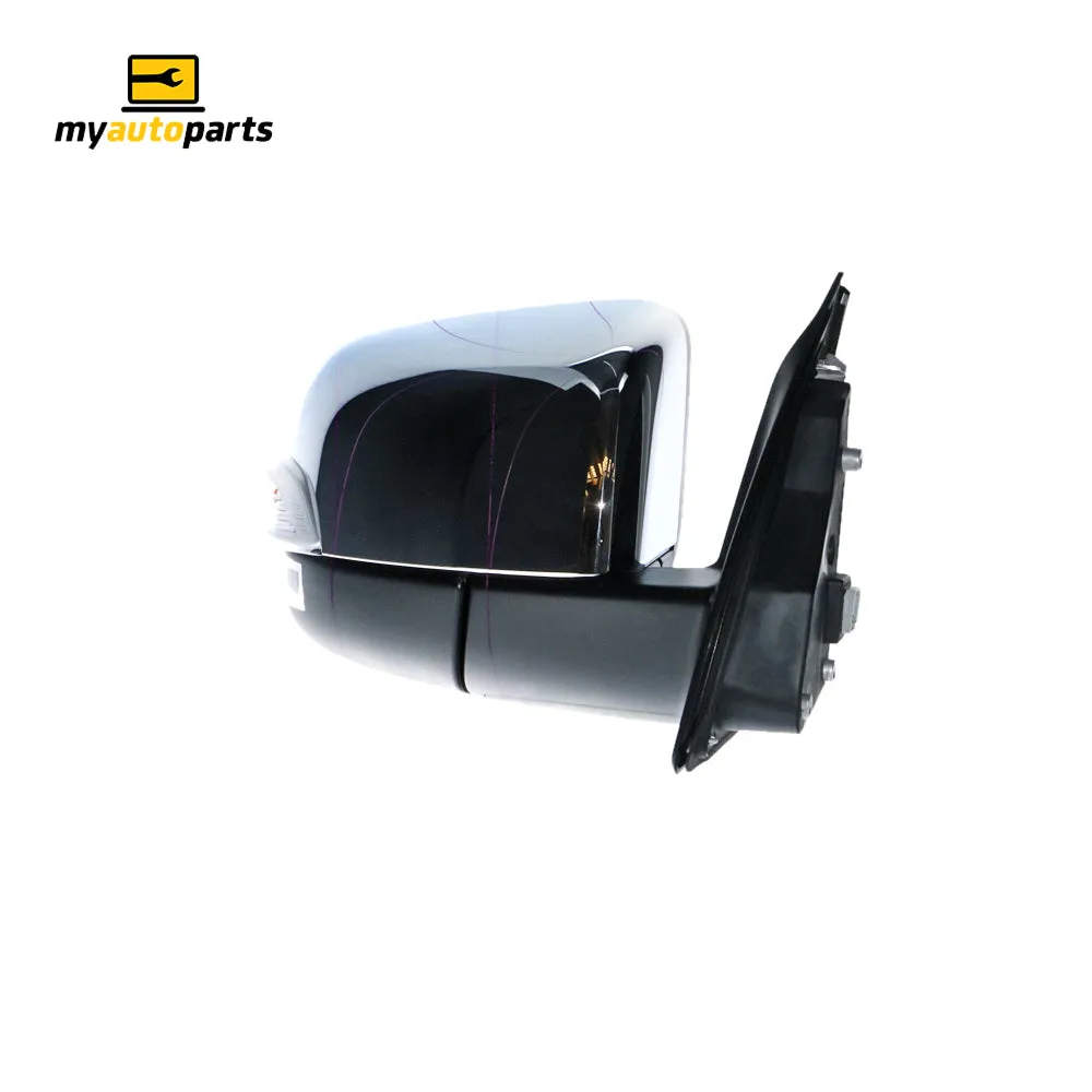 Chrome Door Mirror Electric Adjust Drivers Side Genuine Suits Ford Ranger PX 2015 Onwards