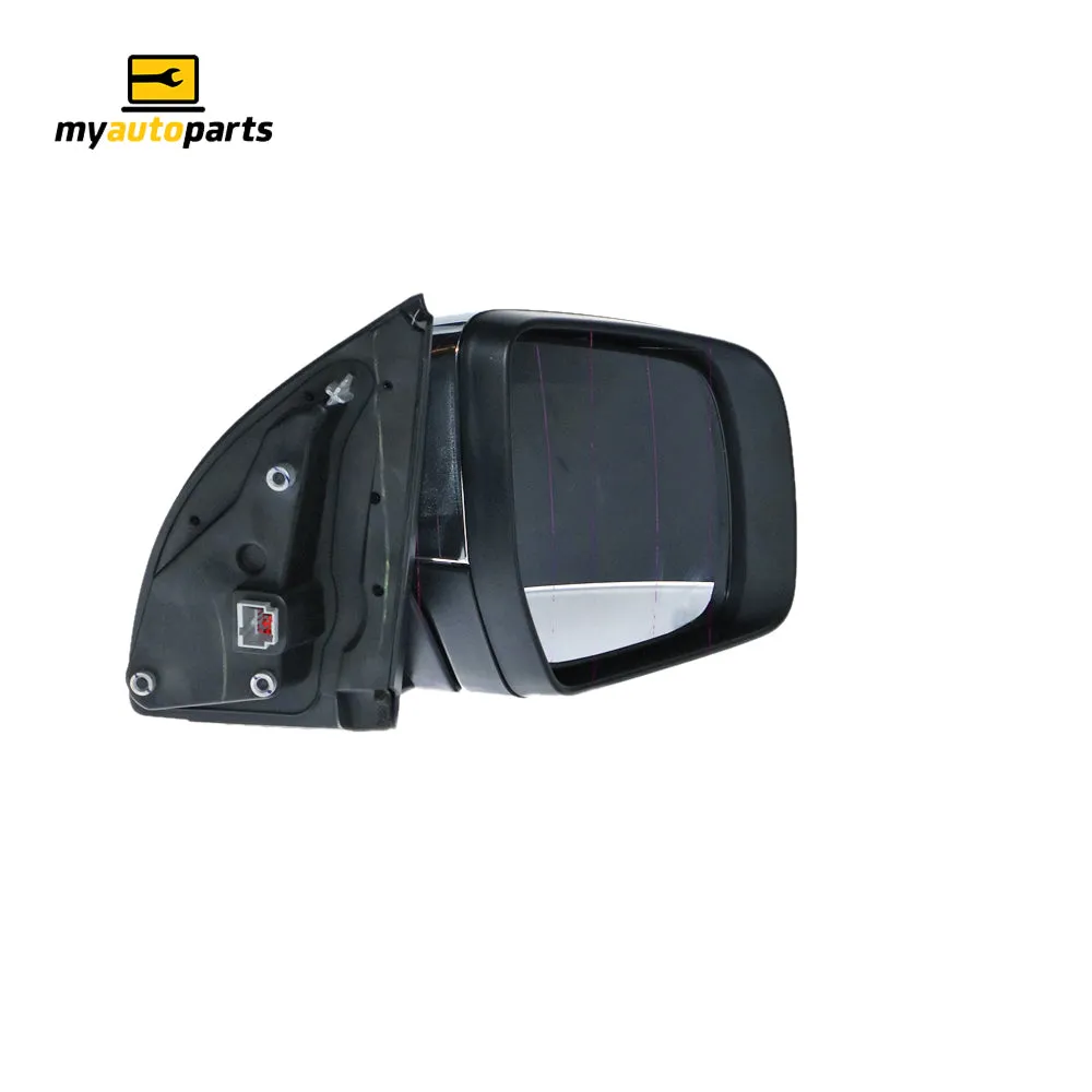 Chrome Door Mirror Electric Adjust Drivers Side Genuine Suits Ford Ranger PX 2015 Onwards
