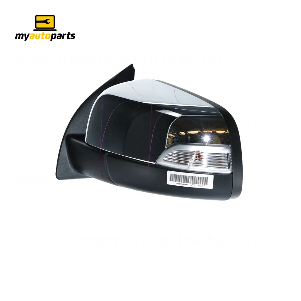 Chrome Door Mirror Electric With Indicator Passenger Side Genuine Suits Ford Ranger XLT PX 7/2015 Onwards
