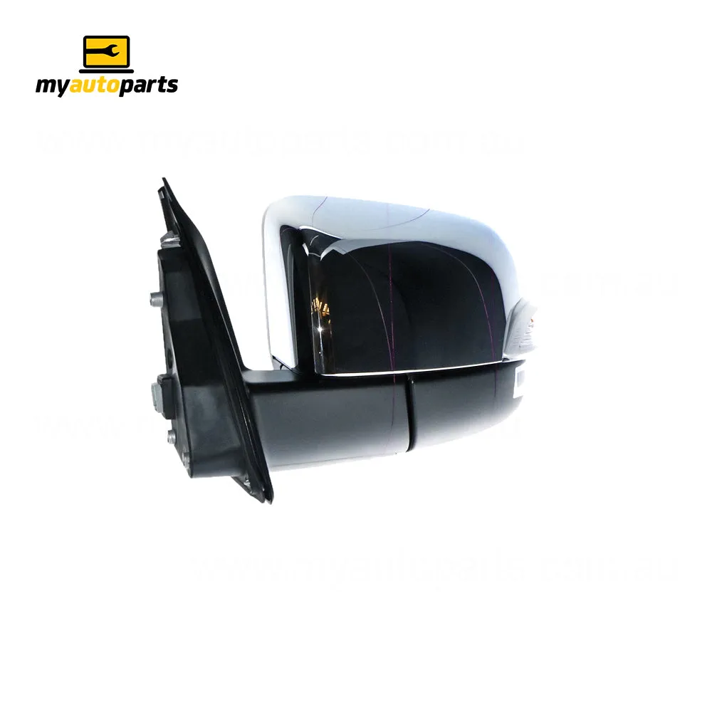 Chrome Door Mirror Electric With Indicator Passenger Side Genuine Suits Ford Ranger XLT PX 7/2015 Onwards