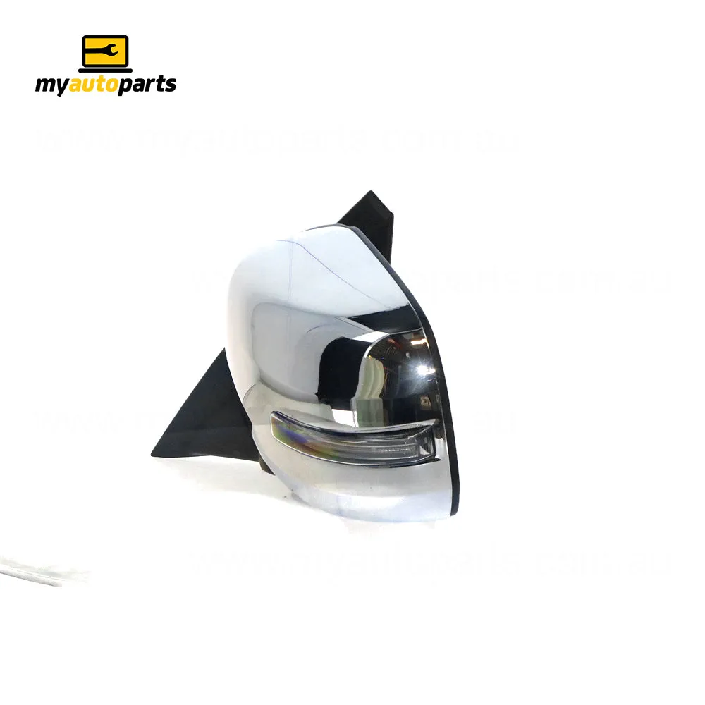 Chrome Door Mirror Passenger Side Certified suits Mitsubishi Challenger PC & Triton MN 8/2009 to 12/2015