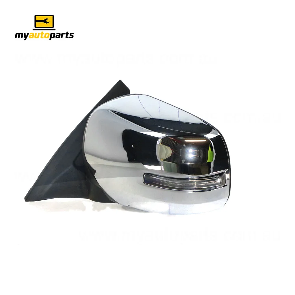 Chrome Door Mirror Passenger Side Certified suits Mitsubishi Challenger PC & Triton MN 8/2009 to 12/2015