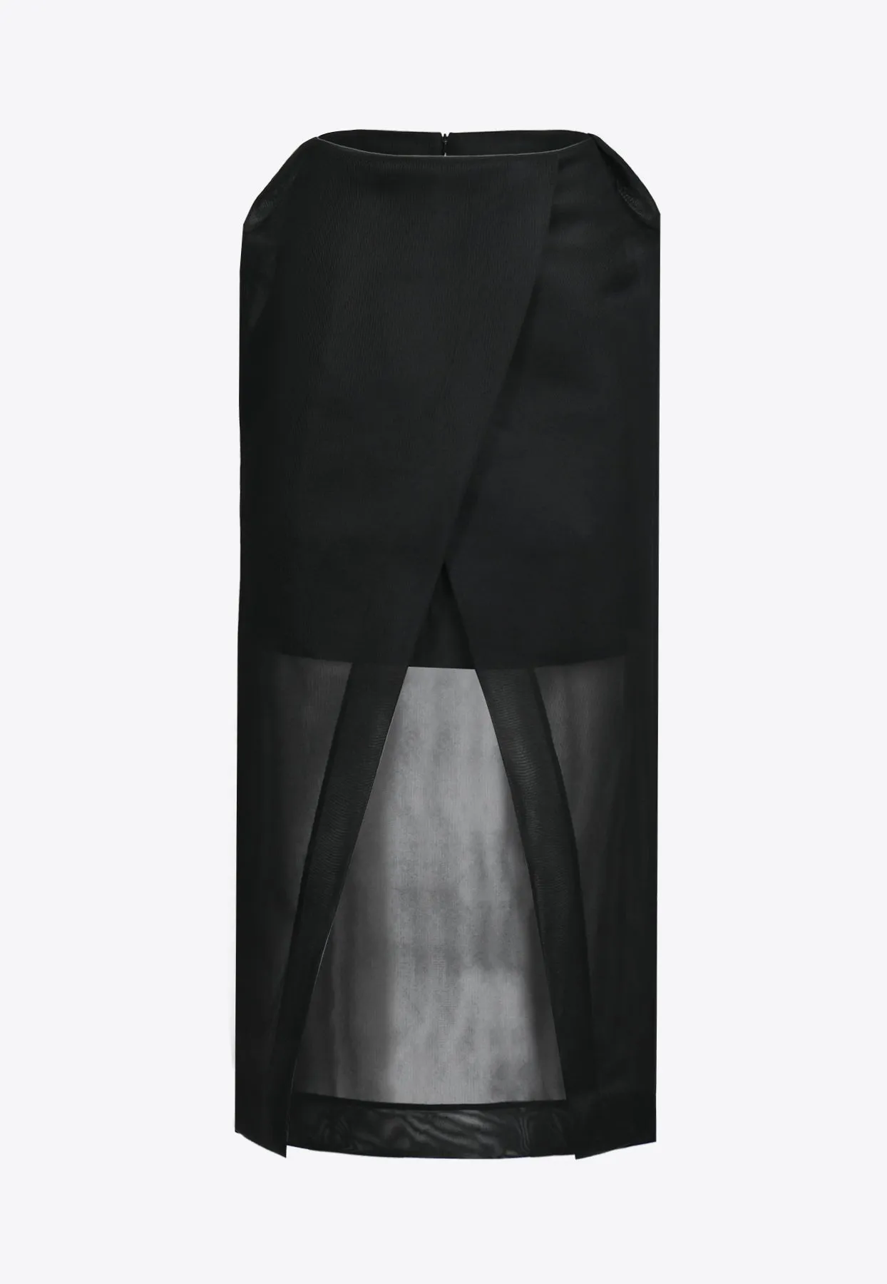 Cindy Midi Skirt with Front Slit