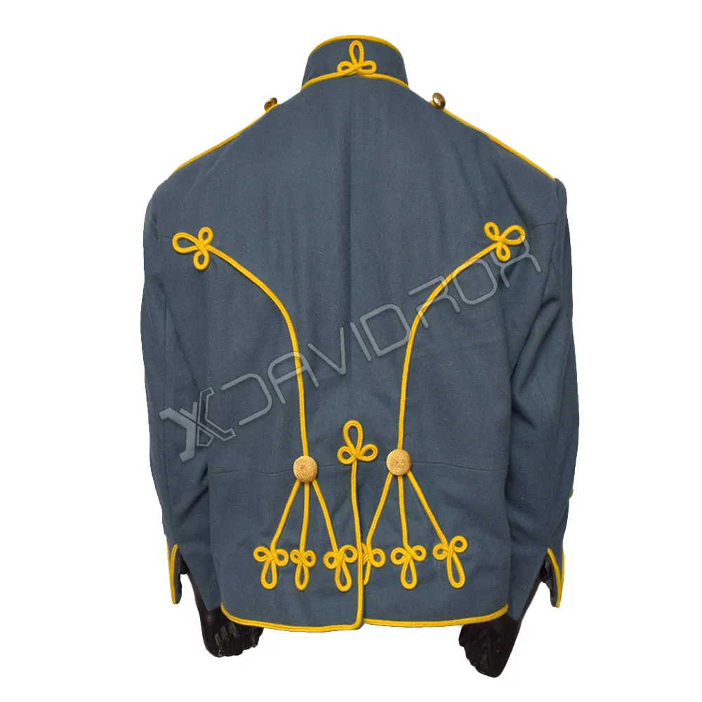 Civil War Blue Wool Officers Jacket