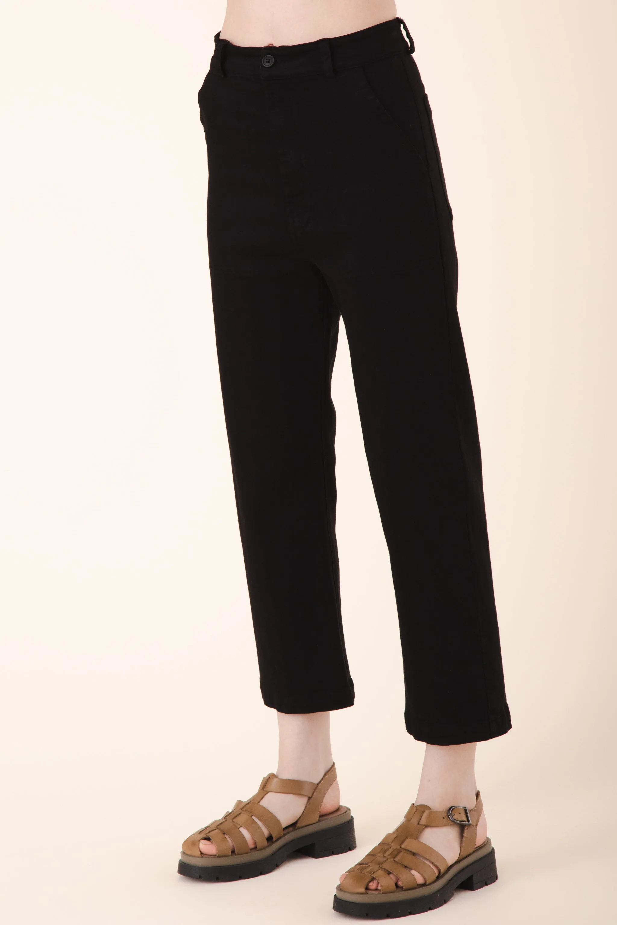 Color Boiler Pant in Black