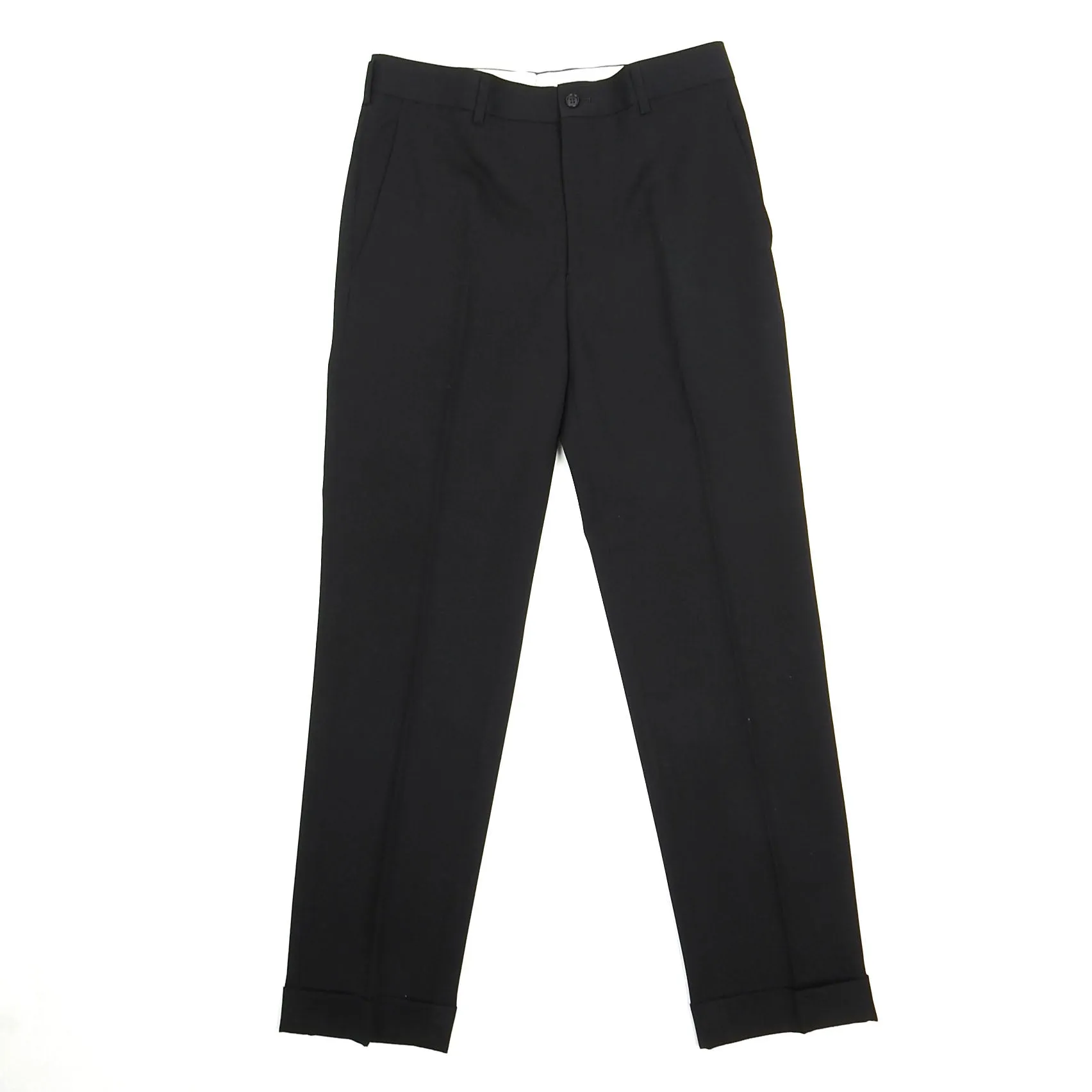 Comme Des Garcon Homme Plus Wool Trousers Black Medium