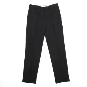 Comme Des Garcon Homme Plus Wool Trousers Black Medium