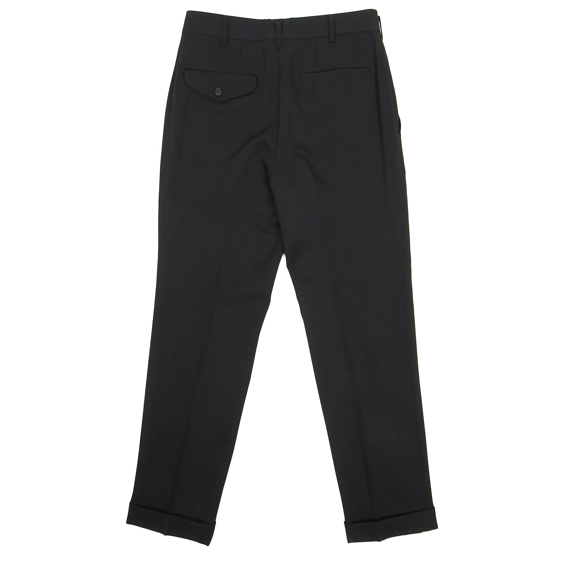 Comme Des Garcon Homme Plus Wool Trousers Black Medium