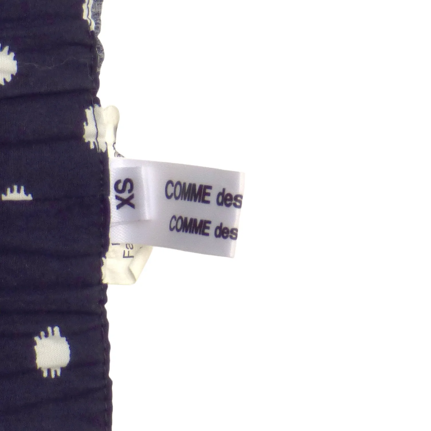 COMME DES GARCONS- 2014 Cotton Dot Pants, Size 2